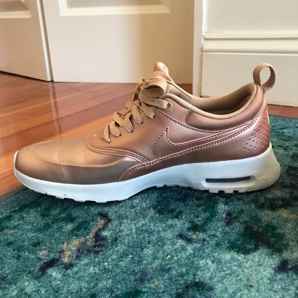 Nike Shoes - Rose gold Nike air max thea